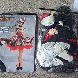 Spirit Day of the Dead Women's Costume - Multicolor